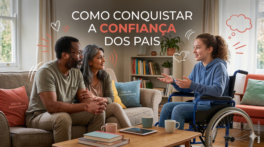 como conquistar a confiança dos pais