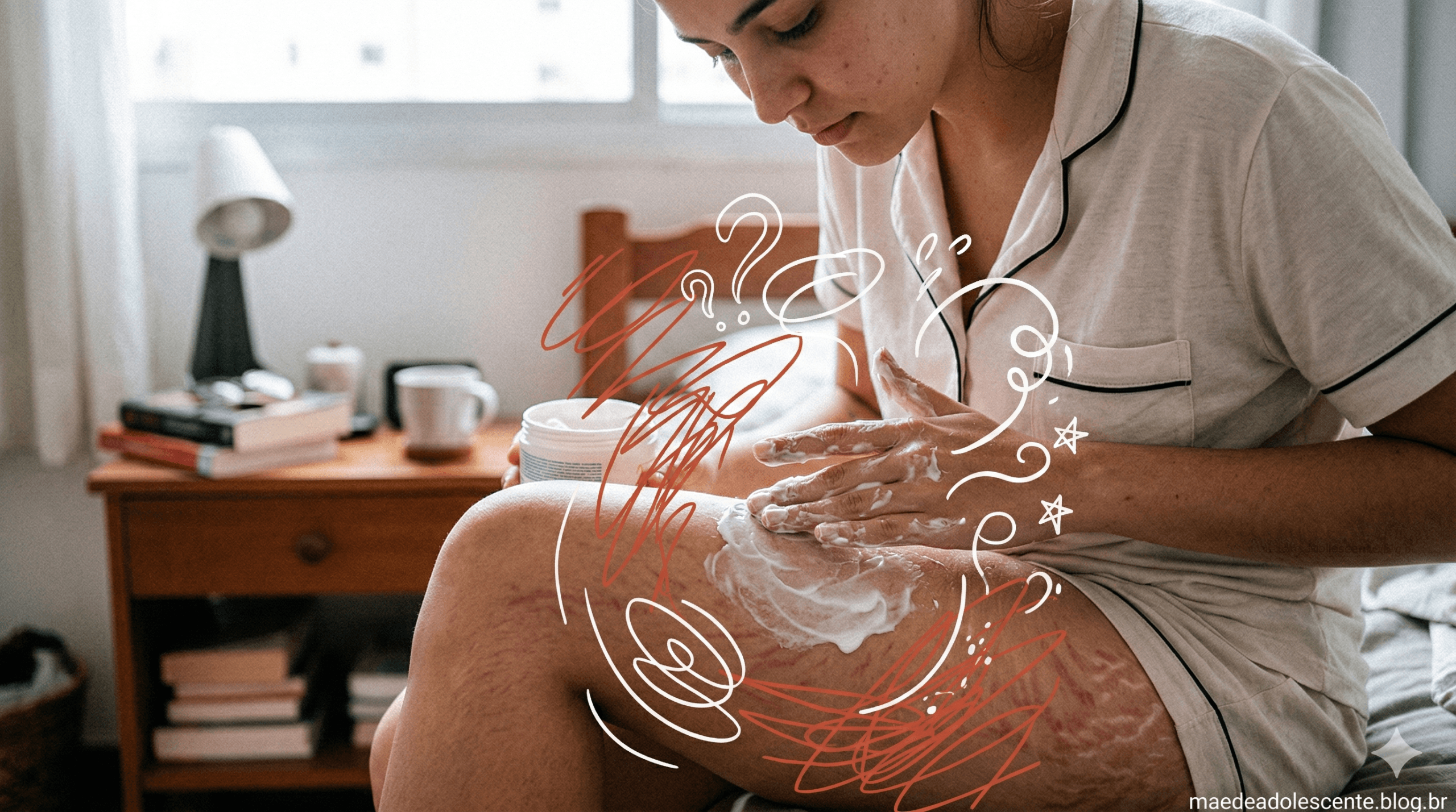 estrias na adolescência