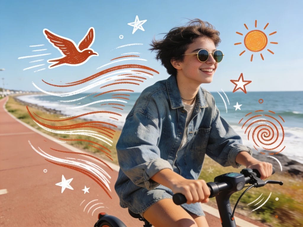 passeios para adolescentes no porto Foz do Douro de patinete ou bicicleta