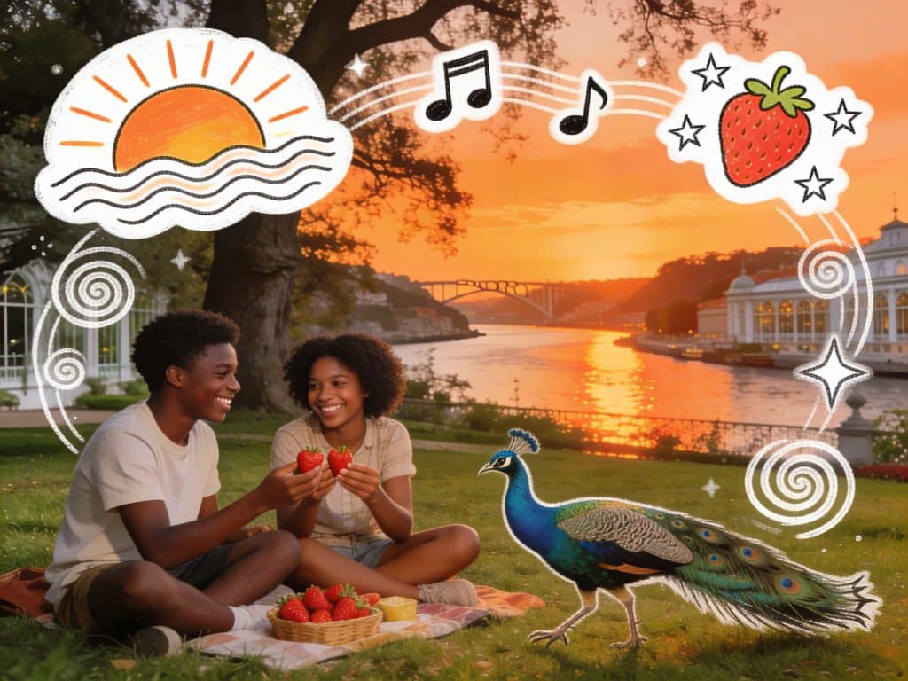 passeios para adolescentes no porto Jardins do Palácio de Cristal