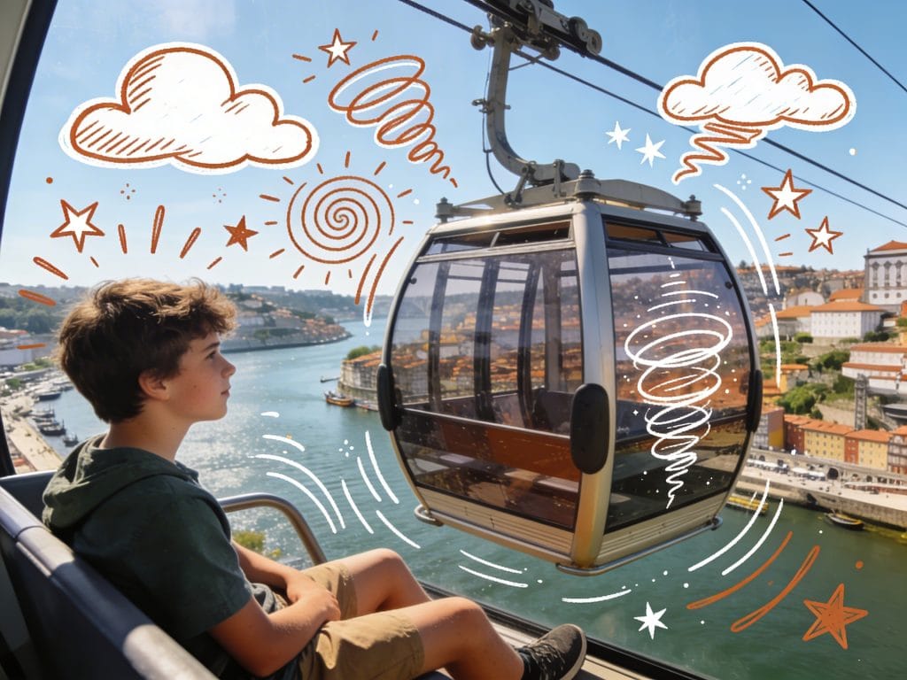 passeios para adolescentes no porto Teleférico Gaia