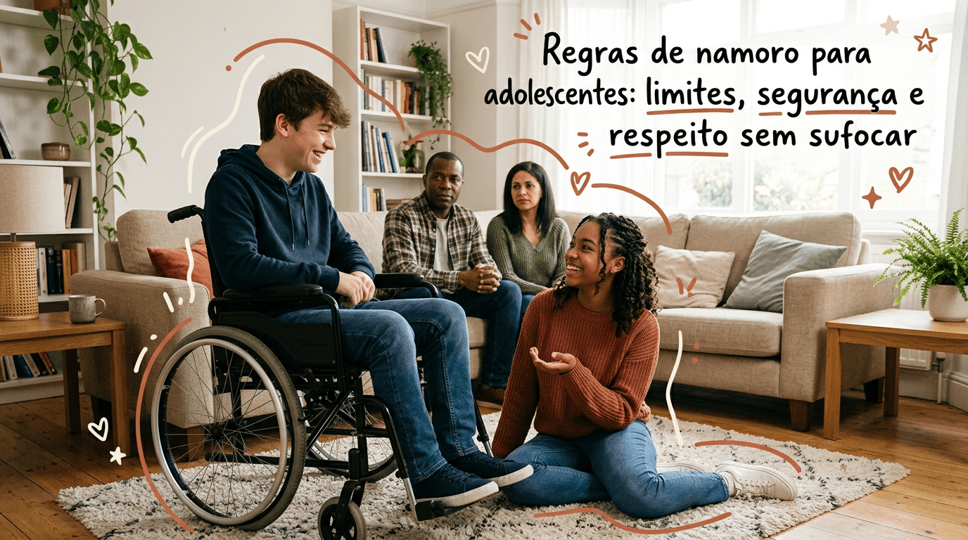 Regras de namoro para adolescentes limites, segurança e respeito sem sufocar